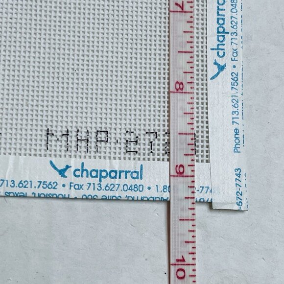 Handpainted Needlepoint Canvas Heart Clothes Drying On a Line Sun Waves MHP 2728 - Picture 4 of 4